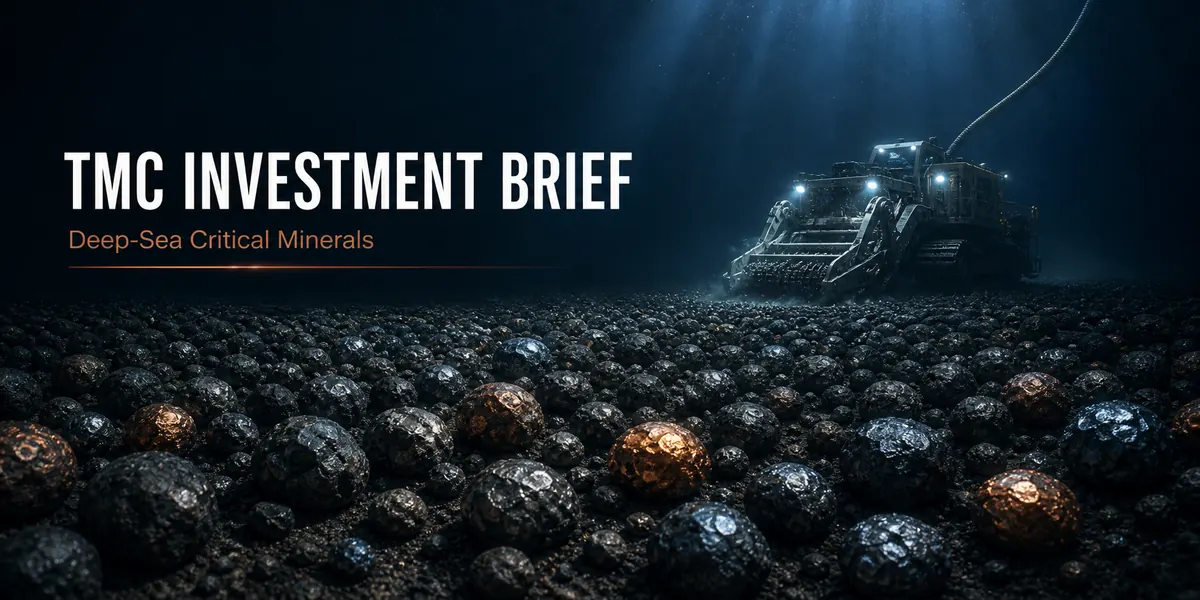 The Metals Company investment brief artwork.